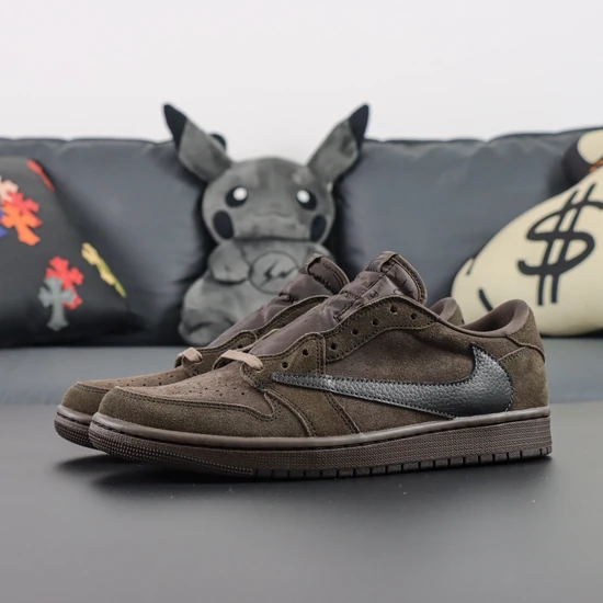Travis Scott × Nike Air Jordan 1 Low OG SP Velvet Brown and Dark Mocha DM7866-202 トラヴィススコット × ナイキ エアジョーダン1 ロー OG SP ベルベットブラウン アンド ダークモカ