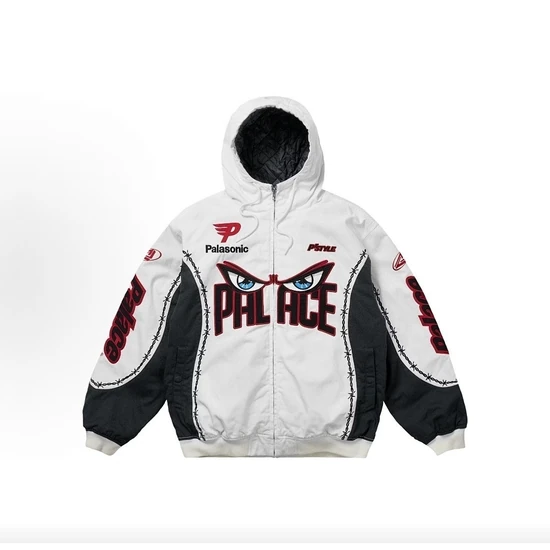 Palace Logo Zip-Up Hoodie ツートーン パレス ロゴ ジップアップ パーカー ツートーン