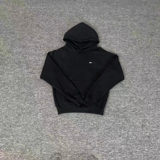 6pm+ Logo Hoodie ブラック シックスピーエム プラス ロゴ パーカー ブラック