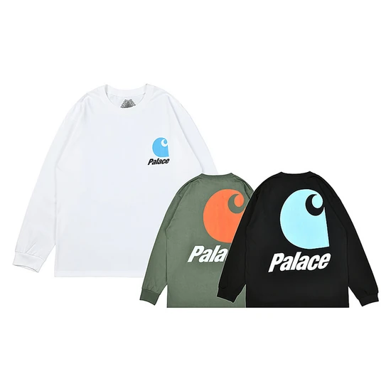 Palace x Carhartt WIP Logo Long Sleeve T-Shirt パレス × カーハート ダブリューアイピー ロゴ ロングスリーブ Tシャツ