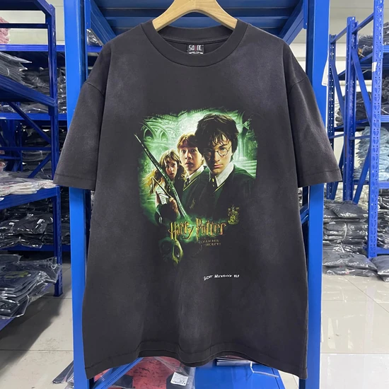 Saint Michael Graphic T-Shirt チャコール セイント マイケル グラフィック Tシャツ チャコール