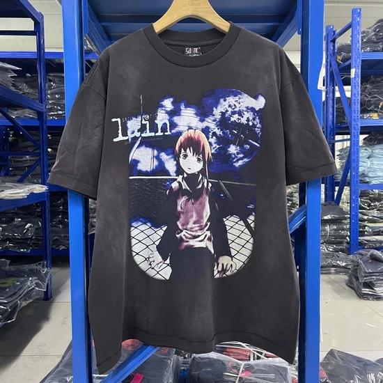 Saint Michael Graphic Logo T-Shirt チャコール セイント マイケル グラフィック ロゴ Tシャツ チャコール