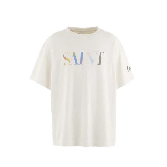 Saint Michael Logo T-Shirt オフホワイト セント マイケル ロゴ Tシャツ オフホワイト