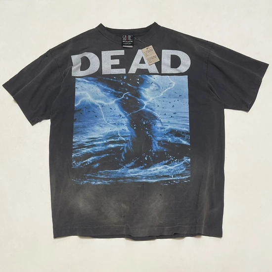 Saint Michael Graphic Logo T-Shirt チャコール セイント マイケル グラフィック ロゴ Tシャツ チャコール