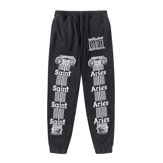 Saint Michael Logo Sweatpants チャコール セイント マイケル ロゴ スウェットパンツ チャコール