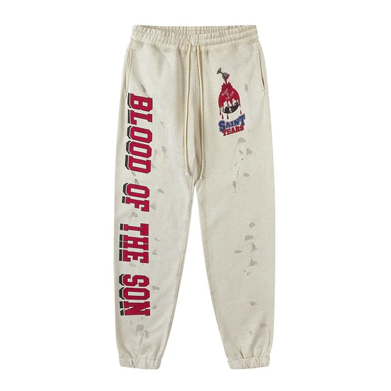 Saint Michael Logo Sweatpants オフホワイト セイント マイケル ロゴ スウェットパンツ オフホワイト