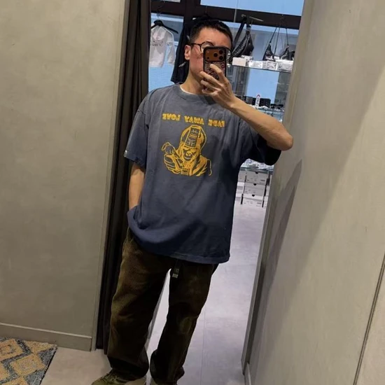 Saint Michael Graphic Logo Crew Neck T-Shirt セイント マイケル グラフィック ロゴ クルーネック Tシャツ