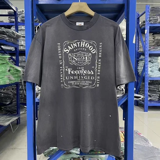 Saint Michael Logo T-Shirt セイント マイケル ロゴ Tシャツ