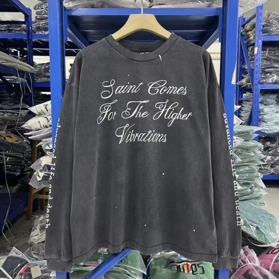 Saint Michael Logo Skull Graphic Long Sleeve T-Shirt セイント マイケル ロゴ スカル グラフィック ロングスリーブ Tシャツ