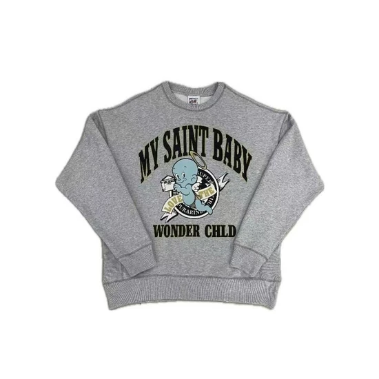 Saint Michael Logo Crew Neck Sweatshirt セイント マイケル ロゴ クルーネック スウェットシャツ