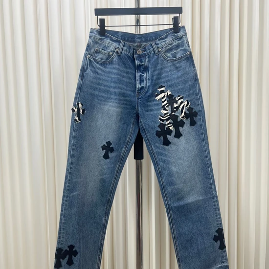 Chrome Hearts Logo Cross Jeans クロムハーツ ロゴ クロス デニム