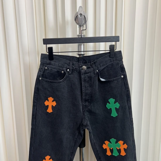 Chrome Hearts Logo Cross Jeans クロムハーツ ロゴ クロス デニム
