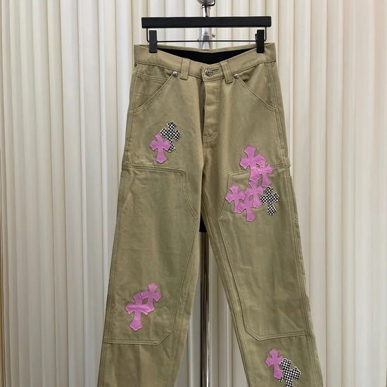 Chrome Hearts Logo Check Cargo Pants クロムハーツ ロゴ チェック カーゴ パンツ