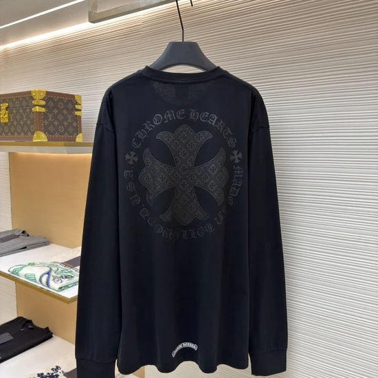Chrome Hearts Logo Pocket Long Sleeve T-Shirt クロムハーツ ロゴ ポケット ロングスリーブ Tシャツ