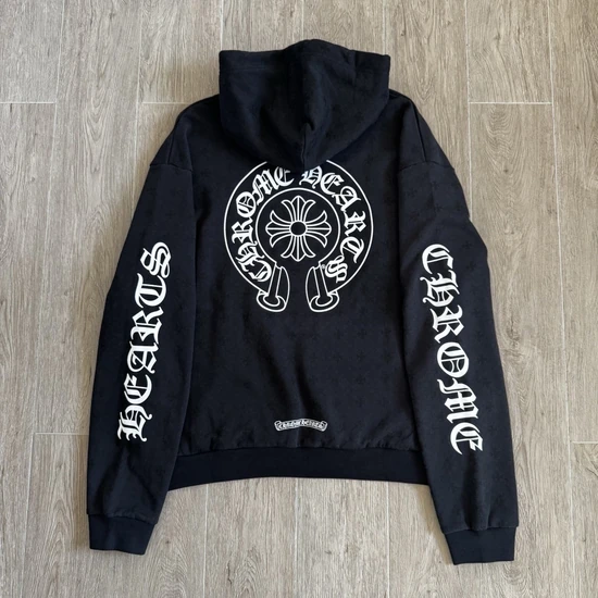 Chrome Hearts Logo Zip-Up Hoodie クローム ハーツ ロゴ ジップアップ パーカー