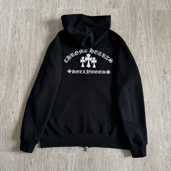 Chrome Hearts Logo Zip-Up Hoodie クロムハーツ ロゴ ジップアップ パーカー