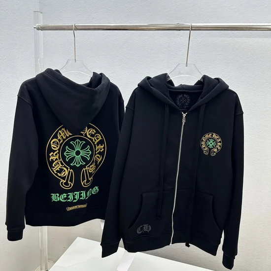 Chrome Hearts Logo Zip-Up Hoodie クロムハーツ ロゴ ジップアップ パーカー