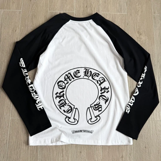 Chrome Hearts Logo Long Sleeve Raglan T-Shirt クロムハーツ ロゴ ロングスリーブ ラグラン Tシャツ
