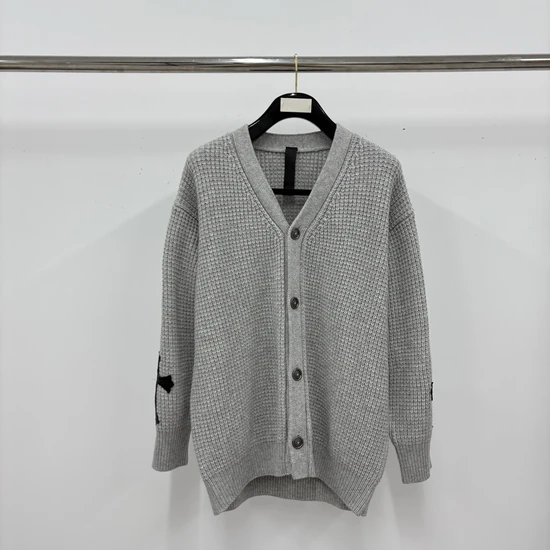 Chrome Hearts Logo V-Neck Cardigan クロムハーツ ロゴ Vネック カーディガン
