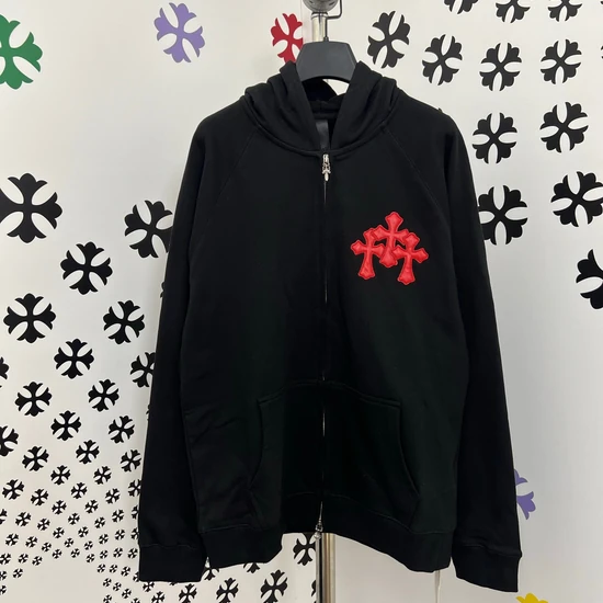 Chrome Hearts Logo Zip-Up Hoodie クロムハーツ ロゴ ジップアップ パーカー