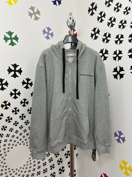 Chrome Hearts Logo Zip-Up Hoodie クロムハーツ ロゴ ジップアップ パーカー