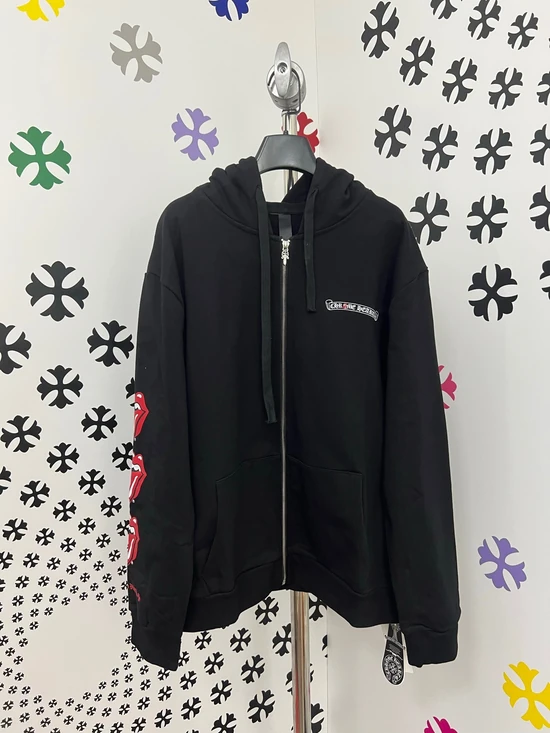 Chrome Hearts Logo Zip-Up Hoodie クロムハーツ ロゴ ジップアップ パーカー