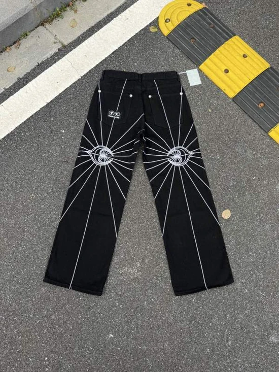 Thug Club Sun Embroidery Jeans サグ クラブ サン エンブロイダリー ジーンズ
