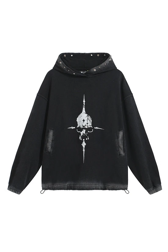 Thug Club Logo Zip-Up Hoodie サグ クラブ ロゴ ジップアップ パーカー