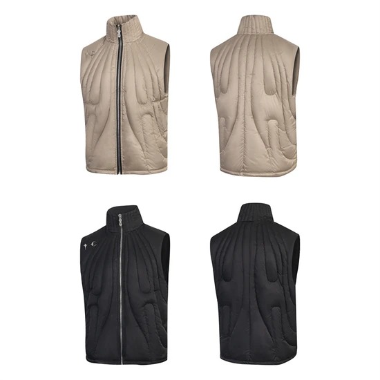 Thug Club Logo Puffer Vest サグ クラブ ロゴ パッファー ベスト