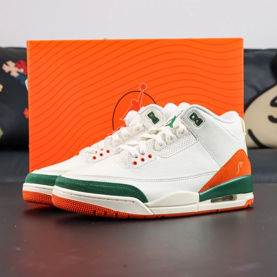 SoleFly × Nike Air Jordan 3 Retro SP Miami IF4491-100 ソールフライ × ナイキ エアジョーダン3 レトロ SP マイアミ