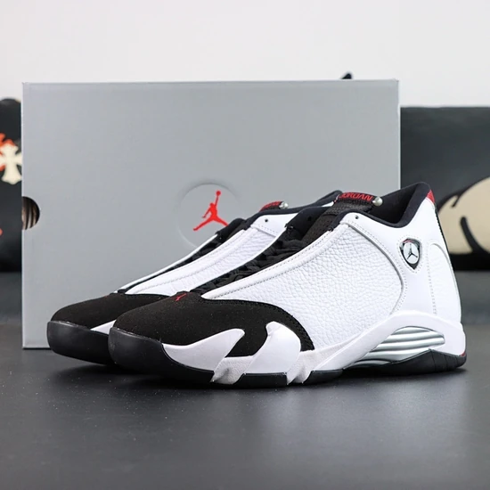 Nike Air Jordan 14 Retro Black Toe 487471-160 ナイキ エアジョーダン14 レトロ ブラックトゥ