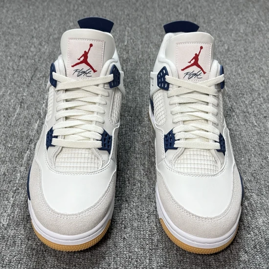 Nike SB Air Jordan 4 Retro SP Summit White/Navy DR5415-100 ナイキ SB エアジョーダン4 レトロ SP サミットホワイト/ネイビー