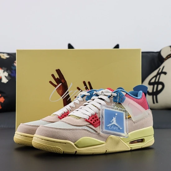 UNION × Nike Air Jordan 4 SP Guava Ice/Light Fusion Red DC9533-800 ユニオン × ナイキ エアジョーダン4 SP グアバアイス/ライトフュージョンレッド