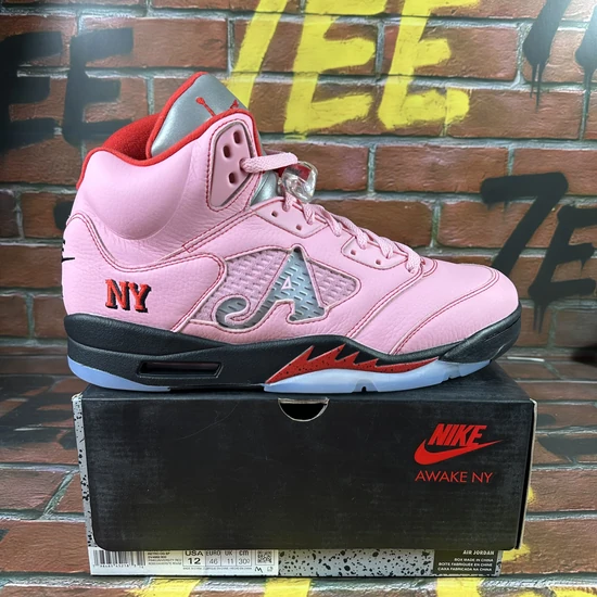 Awake NY × Nike Air Jordan 5 Retro Bubblegum Pink DV4982-600 アウェイクニューヨーク × ナイキ エアジョーダン5 レトロ バブルガムピンク