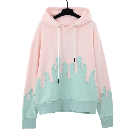 Palm Angels Logo Flame Hoodie パーム エンジェルス ロゴ フレーム パーカー
