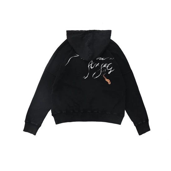 Palm Angels Logo Script Zip-Up Hoodie パーム エンジェルス ロゴ スクリプト ジップアップ パーカー