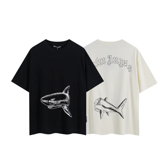 Palm Angels Logo Shark T-Shirt パーム エンジェルス ロゴ シャーク Tシャツ