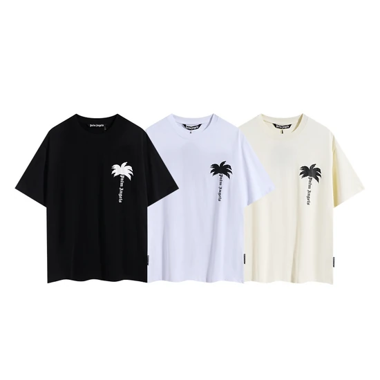 Palm Angels Logo Crew Neck T-Shirt パーム エンジェルス ロゴ クルーネック Tシャツ