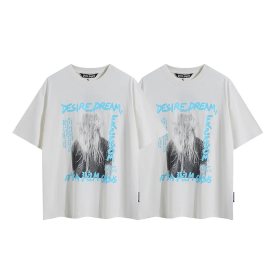 Palm Angels Logo Graphic Crew Neck T-Shirt パーム エンジェルス ロゴ グラフィック クルーネック Tシャツ