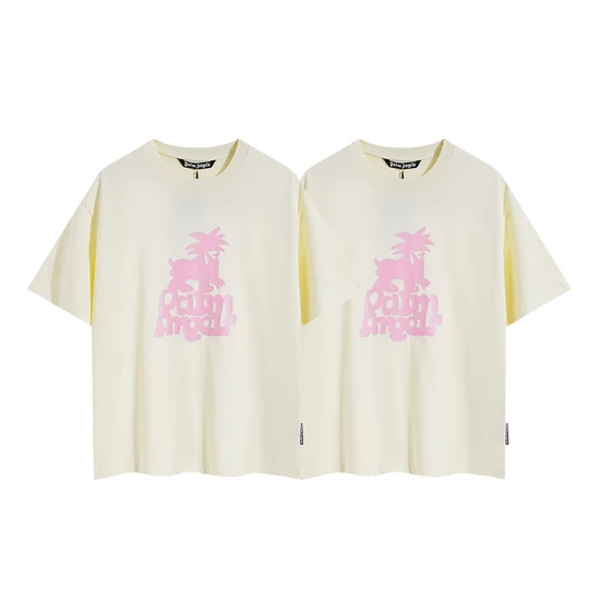 Palm Angels Logo Crew Neck T-Shirt パーム エンジェルス ロゴ クルーネック Tシャツ