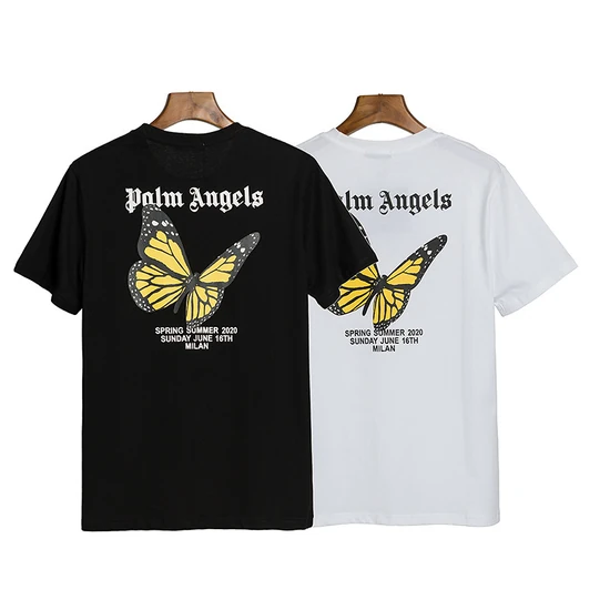 Palm Angels Logo Butterfly T-Shirt パーム エンジェルス ロゴ バタフライ Tシャツ
