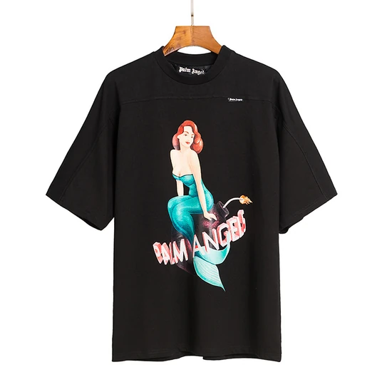 Palm Angels Graphic Crew Neck T-Shirt パーム エンジェルス グラフィック クルー ネック Tシャツ