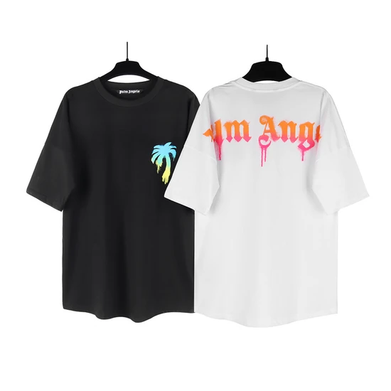 Palm Angels Logo Crew Neck T-Shirt パーム エンジェルス ロゴ クルーネック Tシャツ