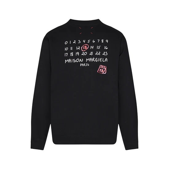 Maison Margiela Logo Crew Neck Sweatshirt メゾン マルジェラ ロゴ クルーネック スウェットシャツ