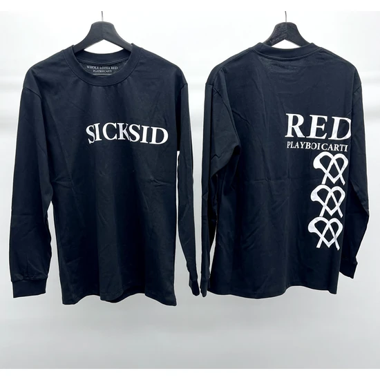 Playboi Carti Logo Long Sleeve T-Shirt プレイボーイ カルティ ロゴ ロングスリーブ Tシャツ