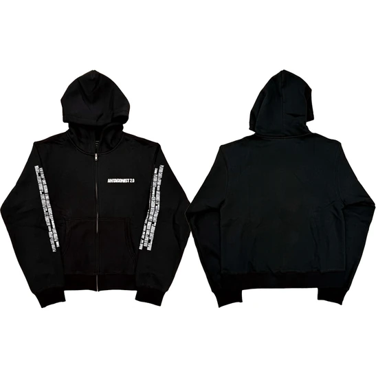Playboi Carti Logo Text Zip-Up Hoodie プレイボーイ カルティ ロゴ テキスト ジップアップ パーカー