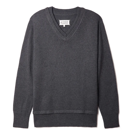Maison Margiela Elbow Patch V-Neck Sweater メゾン マルジェラ エルボー パッチ Vネック セーター