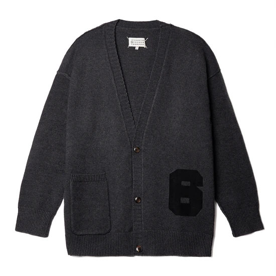 Maison Margiela Logo V-Neck Cardigan メゾン マルジェラ ロゴ Vネック カーディガン