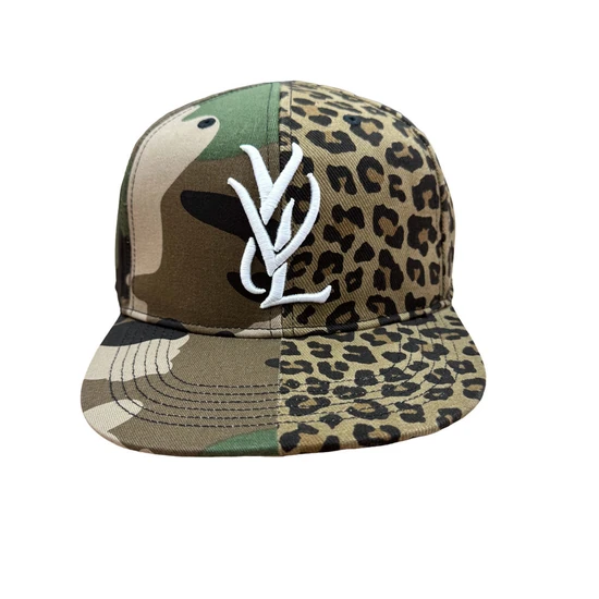 Playboi Carti Logo Leopard Camo Cap プレイボーイ カルティ ロゴ レオパード カモ キャップ
