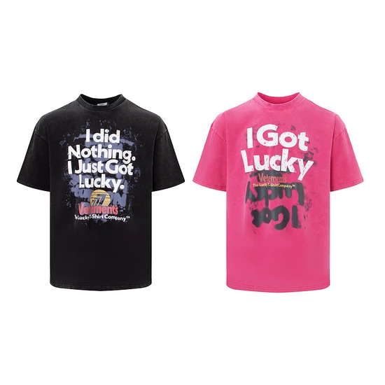 Vetements Logo Tie-Dye T-Shirt ヴェトモン ロゴ タイダイ Tシャツ